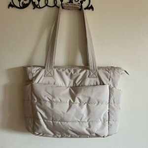 BAGSMART quilted tote